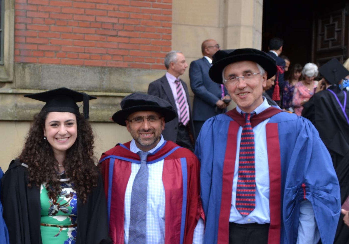 With Rami and Louisa