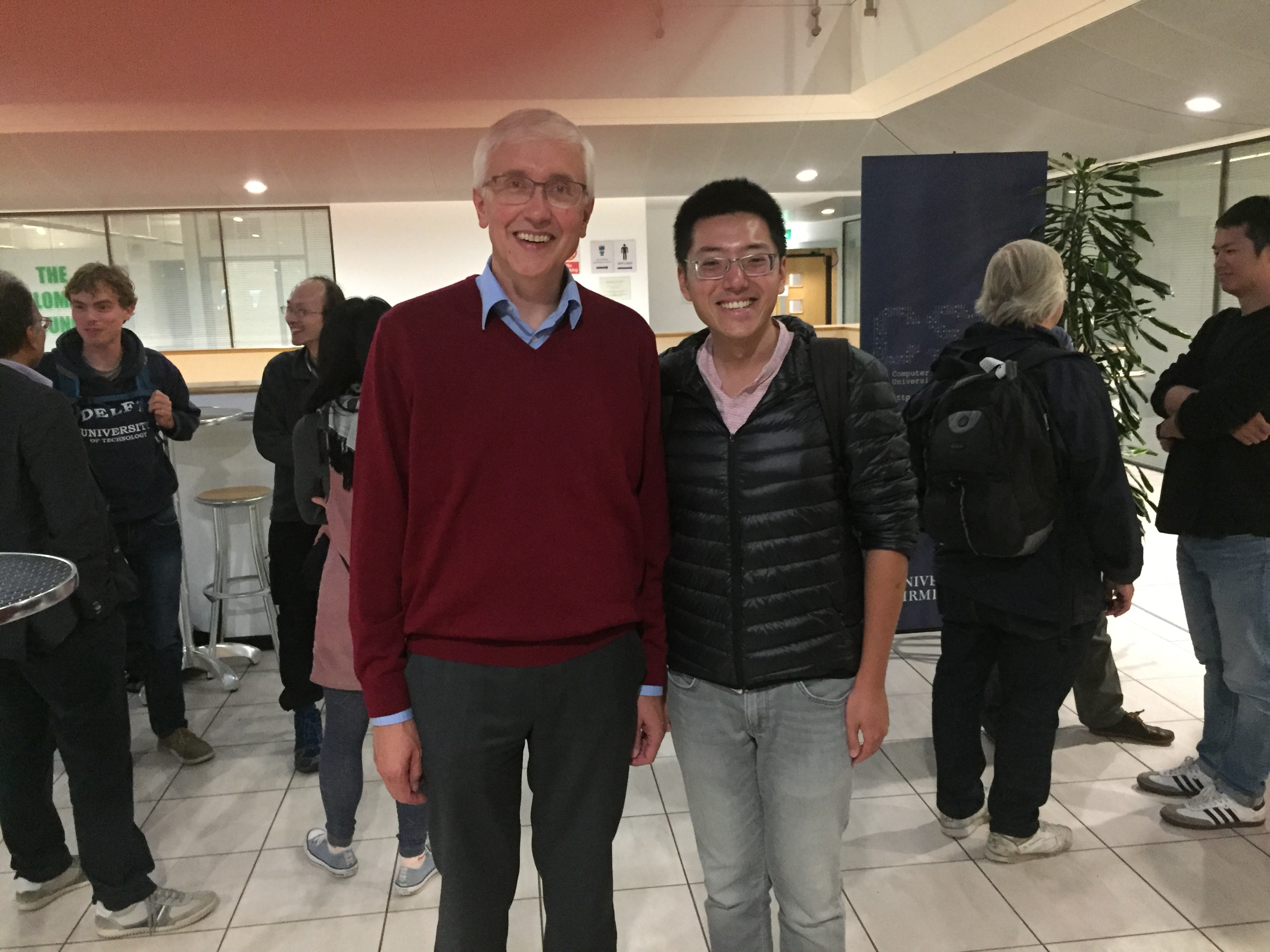 With Dr Chuangjie Xu